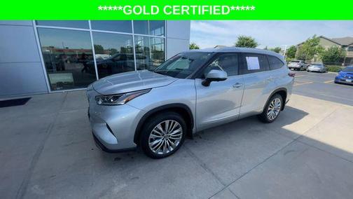 Celestial Silver Metallic 2023 Toyota Highlander Platinum