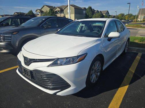 Super White 2020 Toyota Camry LE