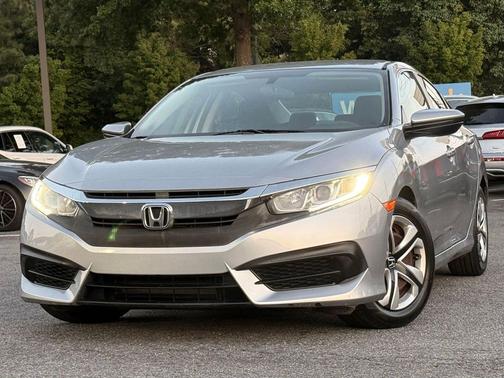 Lunar Silver Metallic 2017 Honda Civic LX