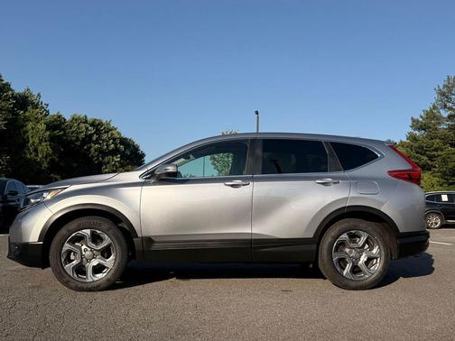 Lunar Silver Metallic 2017 Honda CR-V EX-L