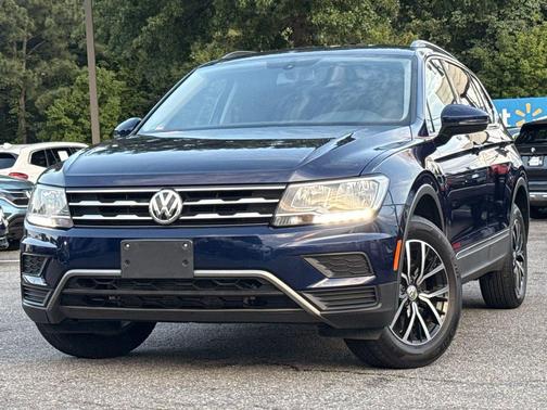 Blue 2021 Volkswagen Tiguan 2.0T SE
