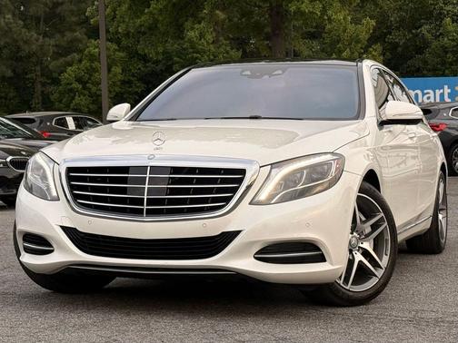White 2017 Mercedes-Benz S-Class S 550