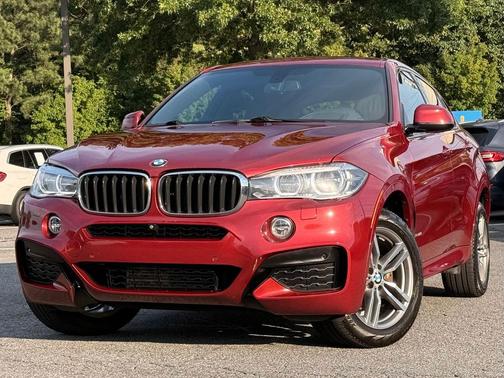 Flamenco Red Metallic 2017 BMW X6 xDrive35i