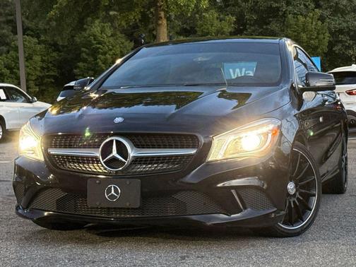 Black 2014 Mercedes-Benz CLA-Class 4MATIC
