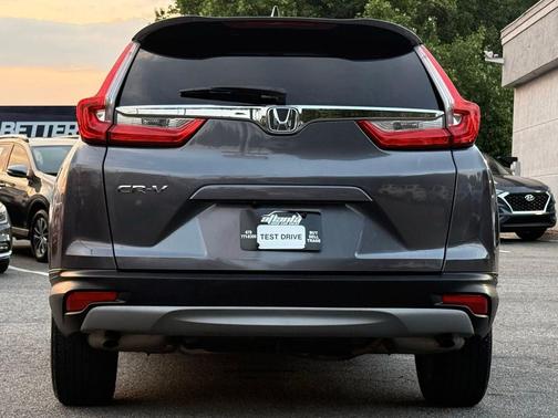 Gray 2018 Honda CR-V EX-L