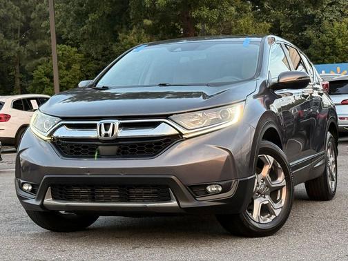 Gray 2018 Honda CR-V EX-L