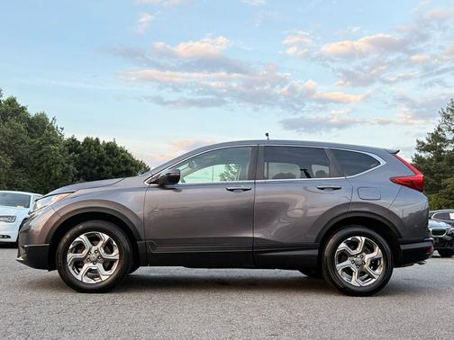 Gray 2018 Honda CR-V EX-L