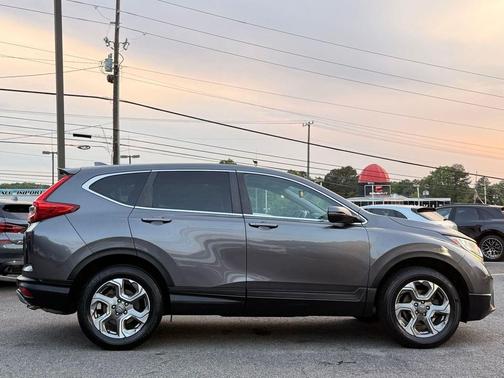 Gray 2018 Honda CR-V EX-L