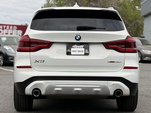 Alpine White 2021 BMW X3 sDrive30i