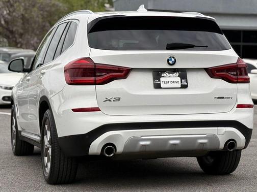 Alpine White 2021 BMW X3 sDrive30i
