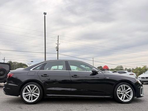 Mythos Black Metallic 2023 Audi A4 45 S line Premium Plus