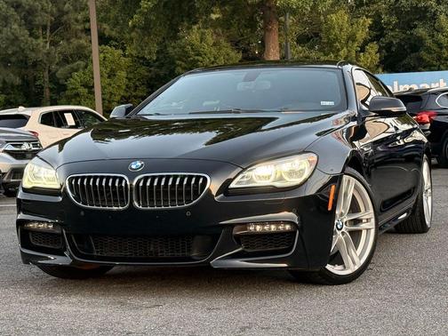 Black Sapphire Metallic 2016 BMW 640 Gran Coupe 640i Gran Coupe