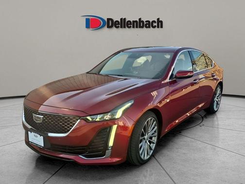 Radiant Red 2023 Cadillac CT5 Premium Luxury AWD