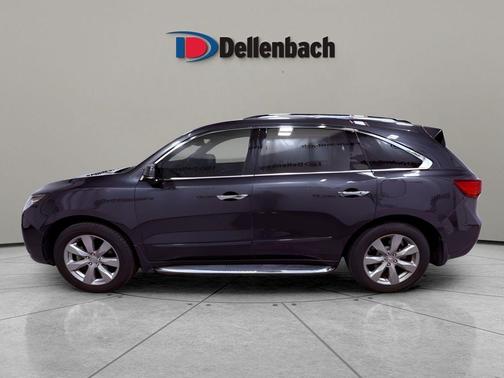Gray 2014 Acura MDX 3.5L Advance Pkg w/Entertainment Pkg