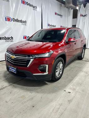 Radiant Red 2023 Chevrolet Traverse LT Cloth