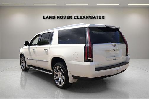 White Diamond Clearcoat 2015 Cadillac Escalade ESV Luxury
