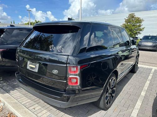 Santorini Black 2021 Land Rover Range Rover P525 HSE Westminster