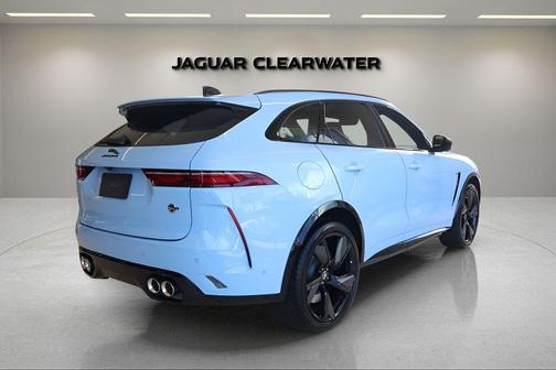 Chalk Blue 2026 Jaguar F-PACE SVR 575 Edition