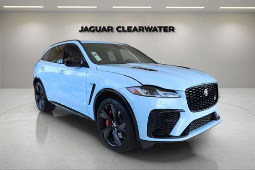 Chalk Blue 2026 Jaguar F-PACE SVR 575 Edition