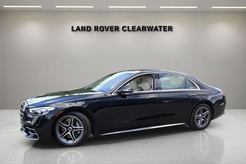 Black 2021 Mercedes-Benz S-Class S 580 4MATIC
