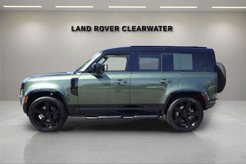 Woolstone Green 2026 Land Rover Defender P400 X-Dynamic SE
