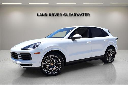 White 2021 Porsche Cayenne Base