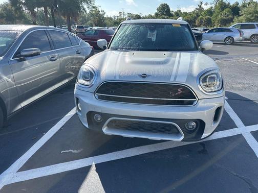 White Silver 2022 MINI Countryman Cooper S