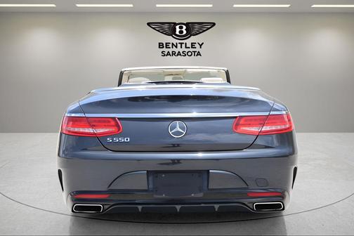 Anthracite Blue Metallic 2017 Mercedes-Benz S-Class S 550