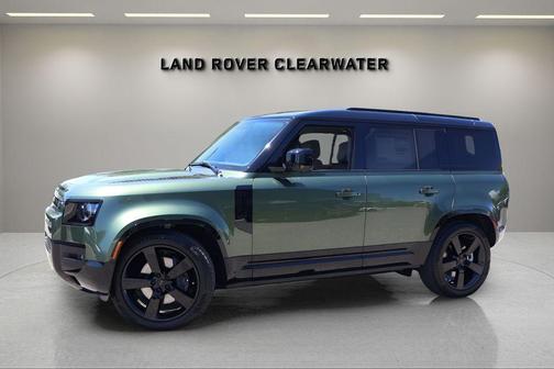 Woolstone Green 2026 Land Rover Defender P400 X-Dynamic SE