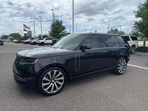 Santorini Black 2025 Land Rover Range Rover AUTOBIOGRAPHY