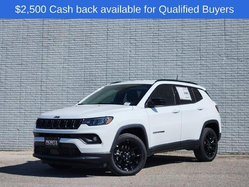 Bright White Clearcoat 2026 Jeep Compass Latitude