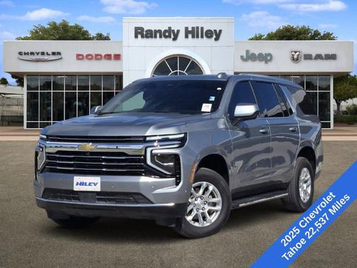 Sterling Gray Metallic 2025 Chevrolet Tahoe LT