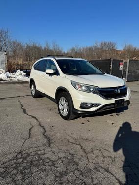 White 2016 Honda CR-V EX