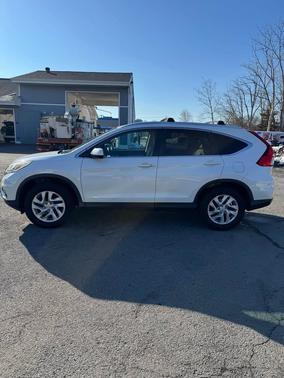 White 2016 Honda CR-V EX