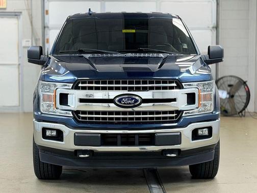 Blue 2018 Ford F-150 XLT