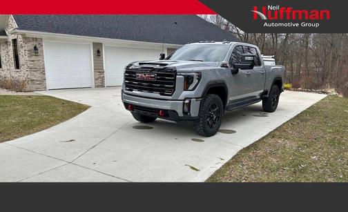Thunderstorm Gray 2024 GMC Sierra 3500 AT4