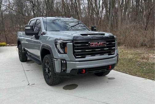Thunderstorm Gray 2024 GMC Sierra 3500 AT4