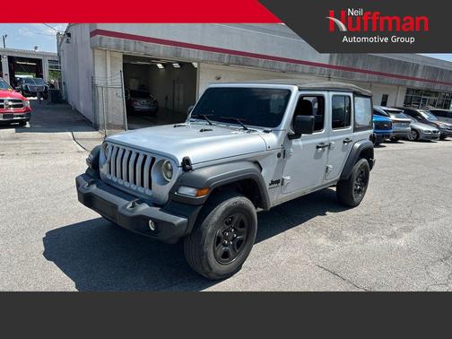 Silver Zynith Clearcoat 2023 Jeep Wrangler Sport