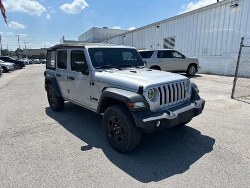Silver Zynith Clearcoat 2023 Jeep Wrangler Sport