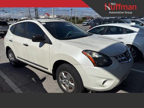 Pearl White 2014 Nissan Rogue Select S