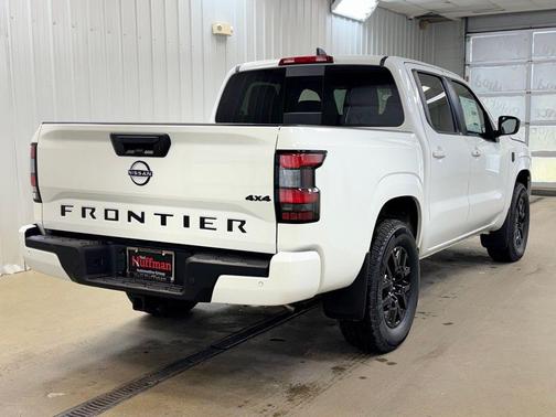 Glacier White 2026 Nissan Frontier SV