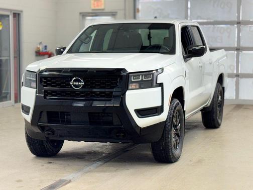 Glacier White 2026 Nissan Frontier SV