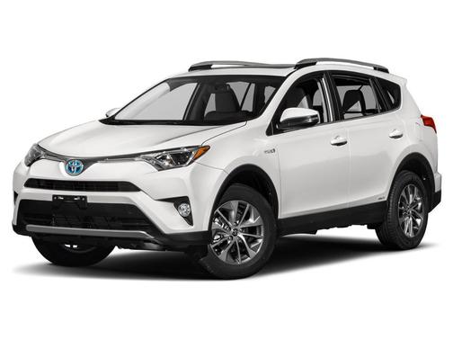 Electric Storm Blue 2018 Toyota RAV4 Hybrid XLE