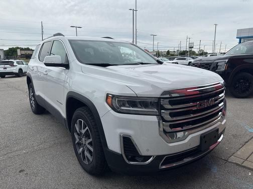 Summit White 2023 GMC Acadia AWD SLT
