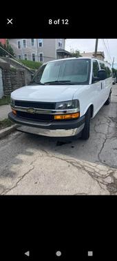 Summit White 2020 Chevrolet Express 3500 RWD 3500 Extended Wheelbase LT