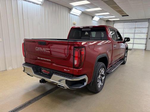Volcanic Red Tintcoat 2025 GMC Sierra 1500 SLT
