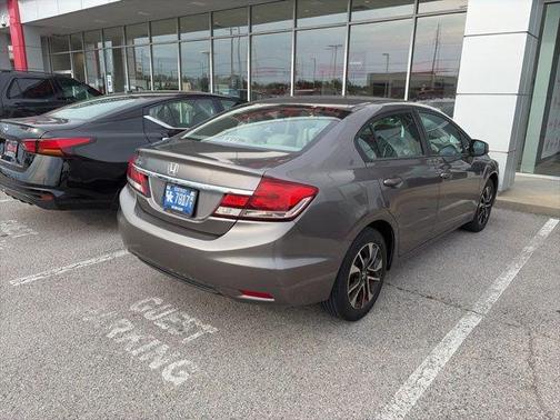 Urban Titanium Metallic 2013 Honda Civic EX-L