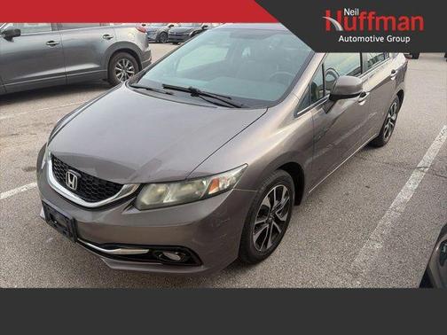 Urban Titanium Metallic 2013 Honda Civic EX-L