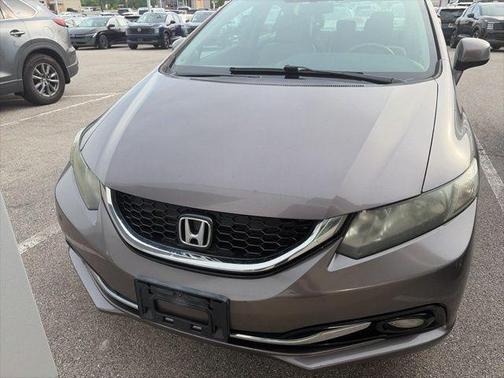 Urban Titanium Metallic 2013 Honda Civic EX-L
