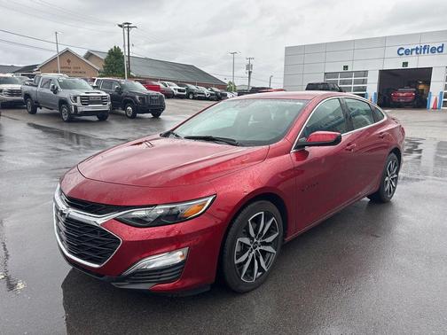 Radiant Red Tintcoat 2024 Chevrolet Malibu FWD RS